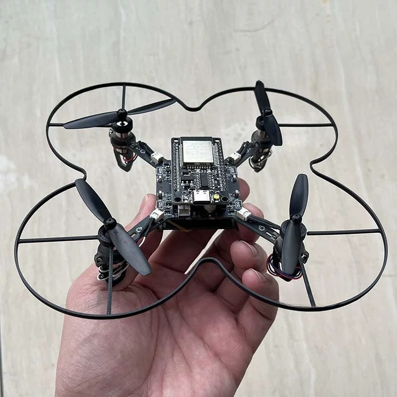 Drone Kit Octocopter - Open‑Source ESP32 Mini Quadcopter DIY Assembly