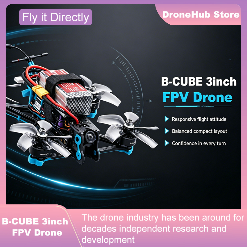 B-CUBE 3inch FPV Drone Frame K - огляд і ціна Drone Kit Octocopter