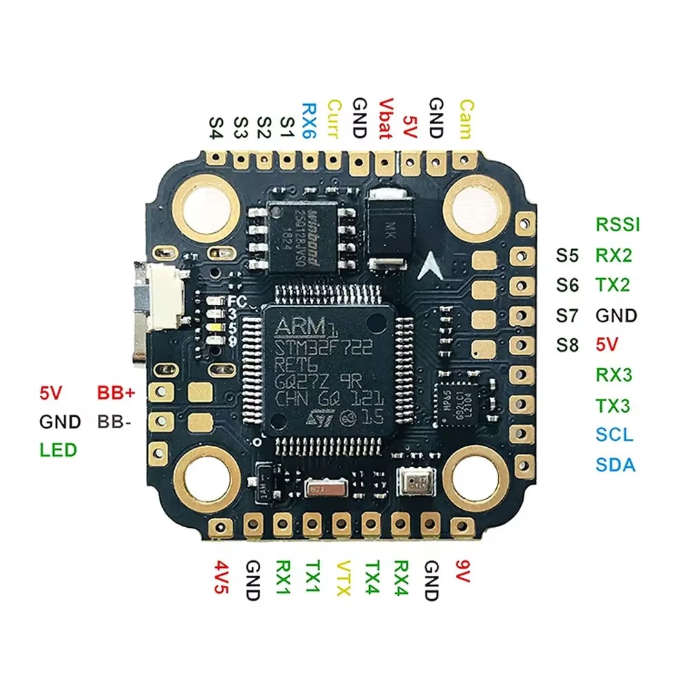 VivaSF7 MINI Flight Controller - огляд і ціна Betaflight Fc F7