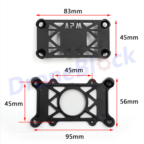 2PCS RC Anti-vibration Plate V - огляд і ціна Drone Kit Hexacopter
