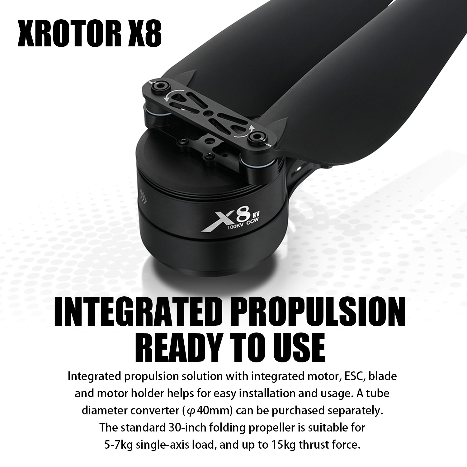 X8 Power System Kit: 100KV Mot - огляд і ціна Drone Kit Heavy Lift