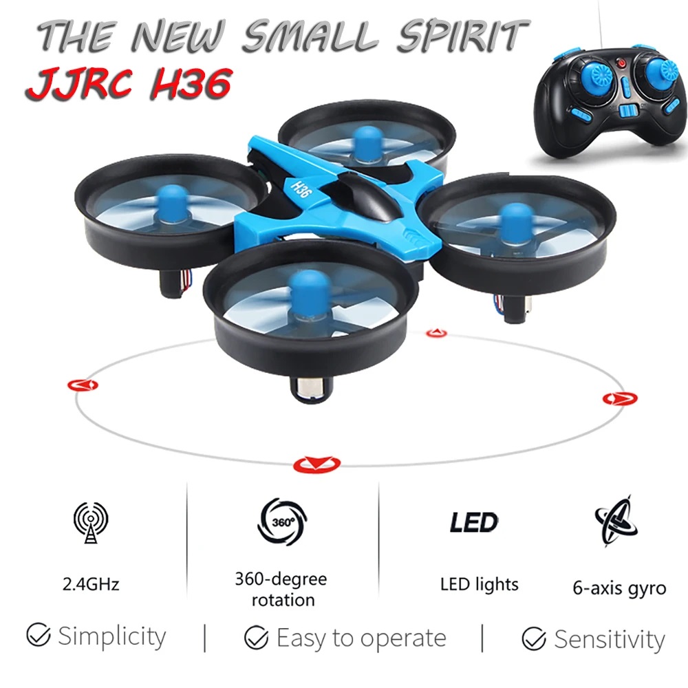 JJRC H36 Mini Drone 4ch 6-Axis - огляд і ціна Drone Kit Tricopter