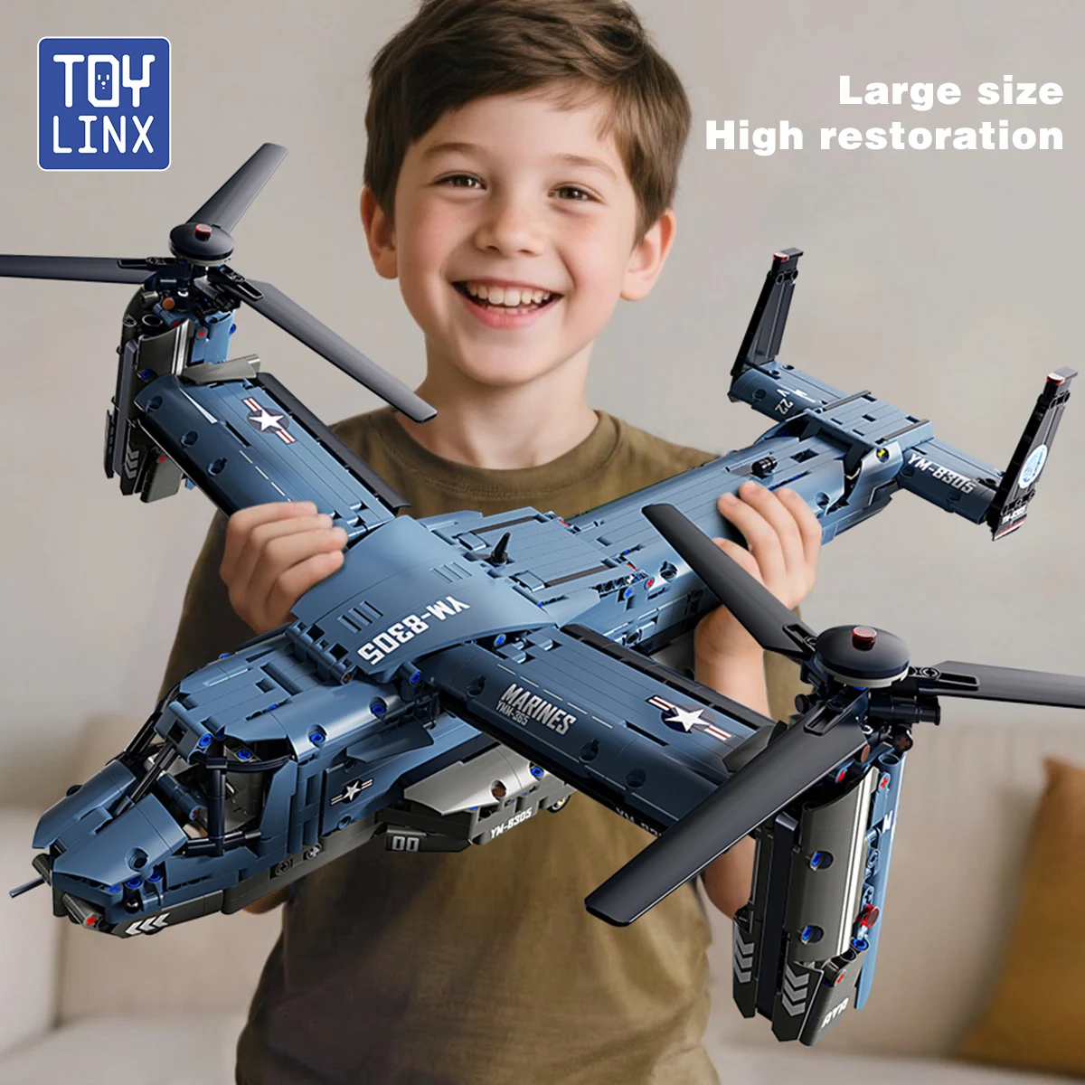 Military V-22 Osprey Tiltrotor - огляд і ціна Jjrc Drone X12