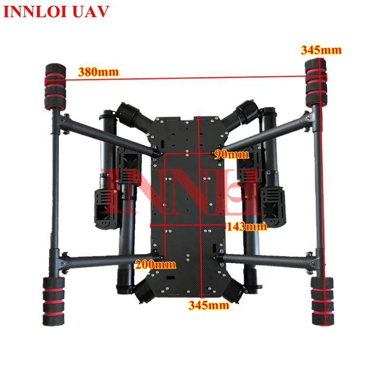 XAERO DIY H4 860mm Alien Foldi - огляд і ціна Drone Kit Hexacopter