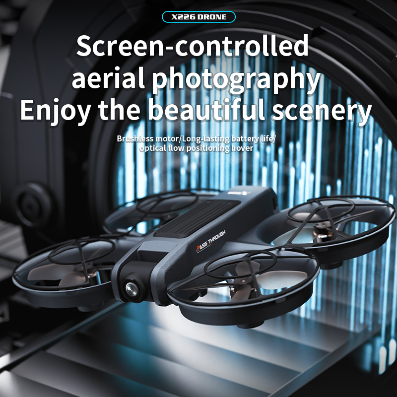 Lenovo X226 VR FPV 8K GPS Dron - огляд і ціна Drone Kit Tricopter