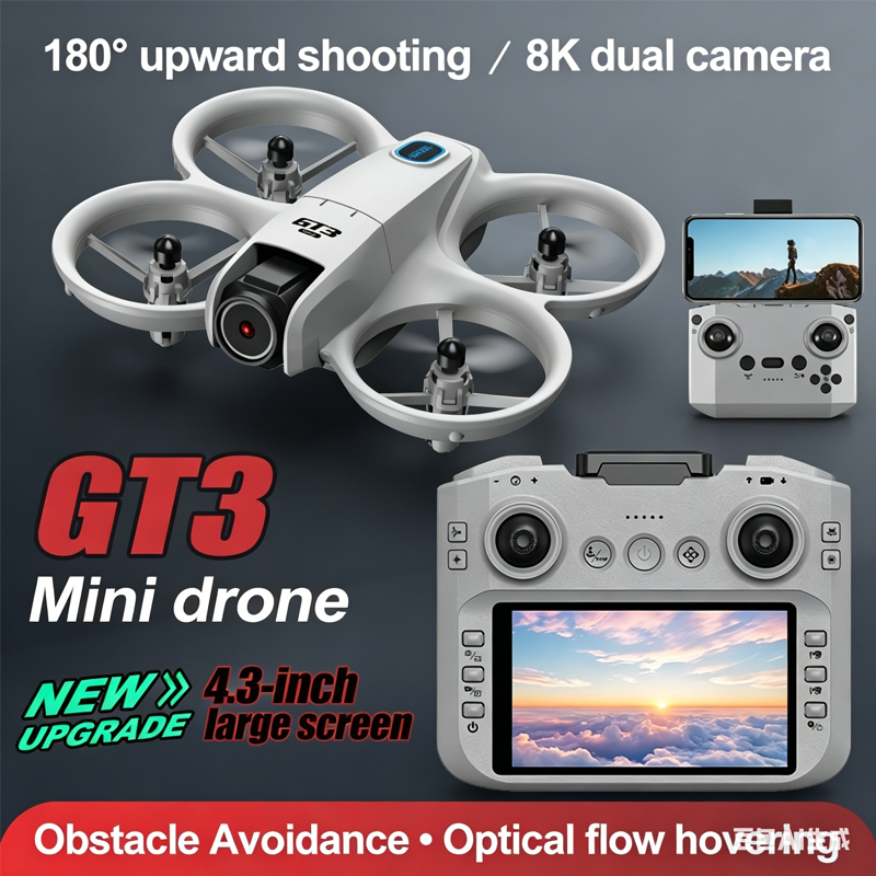 Mini Drone 2026 GT3/GT3 MAX Dr - огляд і ціна Drone Kit Tricopter